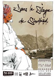 "In the core of Sindbad" exhibition in Douarnenez until the 1st nov.2015- Graphic design & illustrations